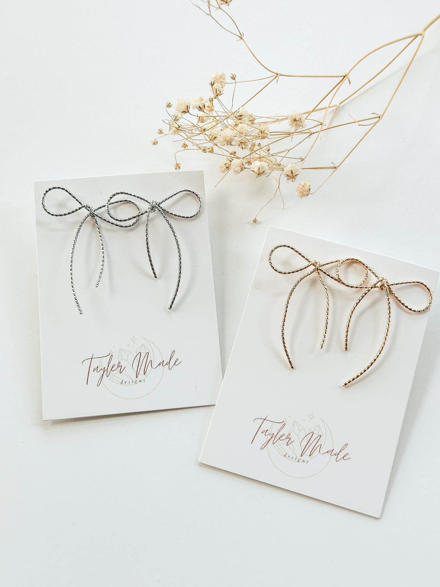 Bow Dangle Earrings