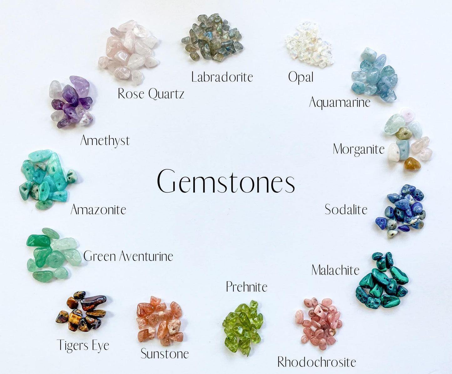 Gemstone Bar Necklace