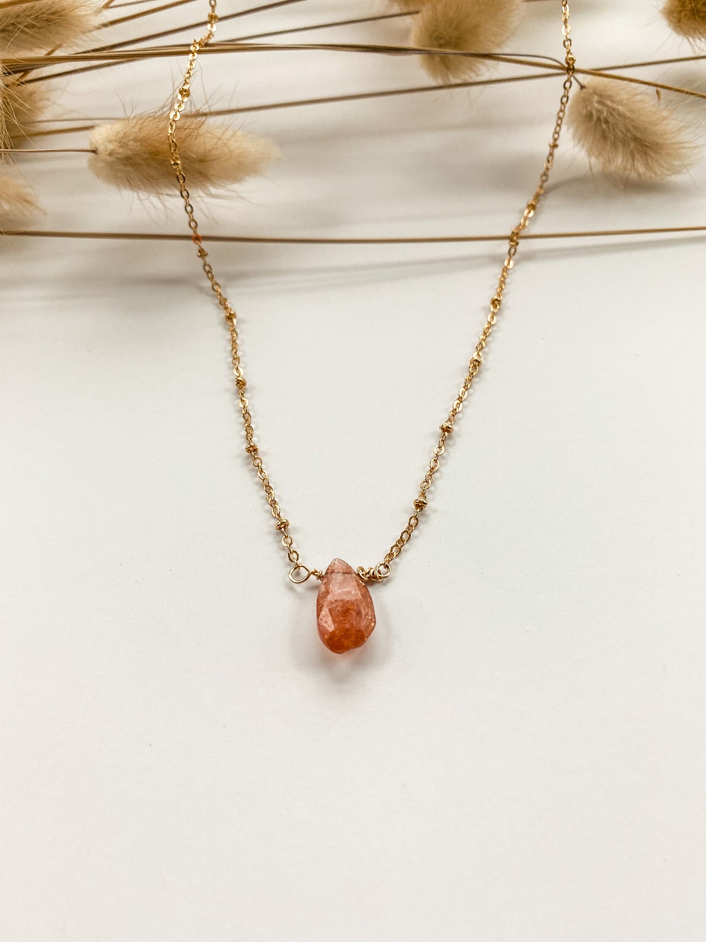 Sunstone Necklace