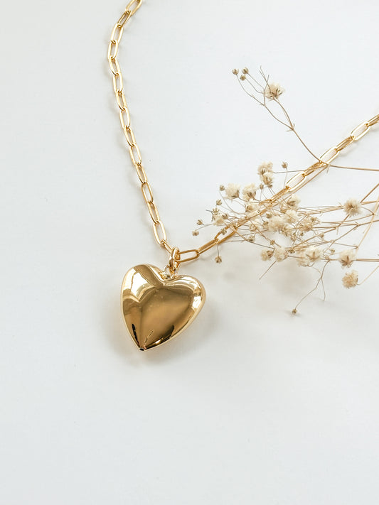 Puff Heart Pendant