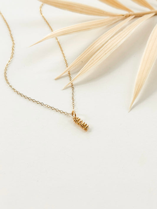 Gold Mama Necklace