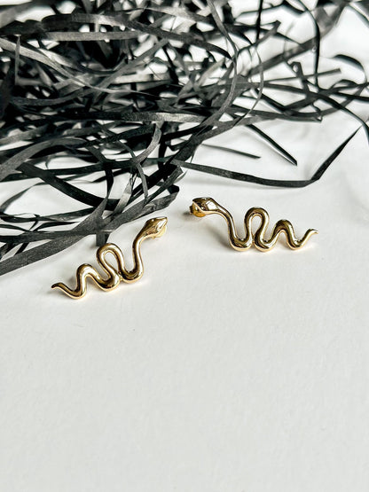 Snake Stud Earrings