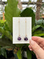 Amethyst Drop Earrings