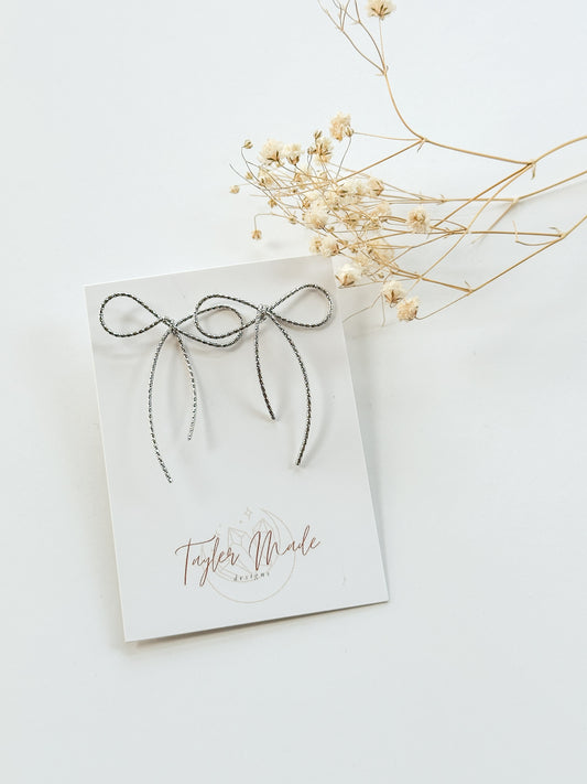 Bow Dangle Earrings