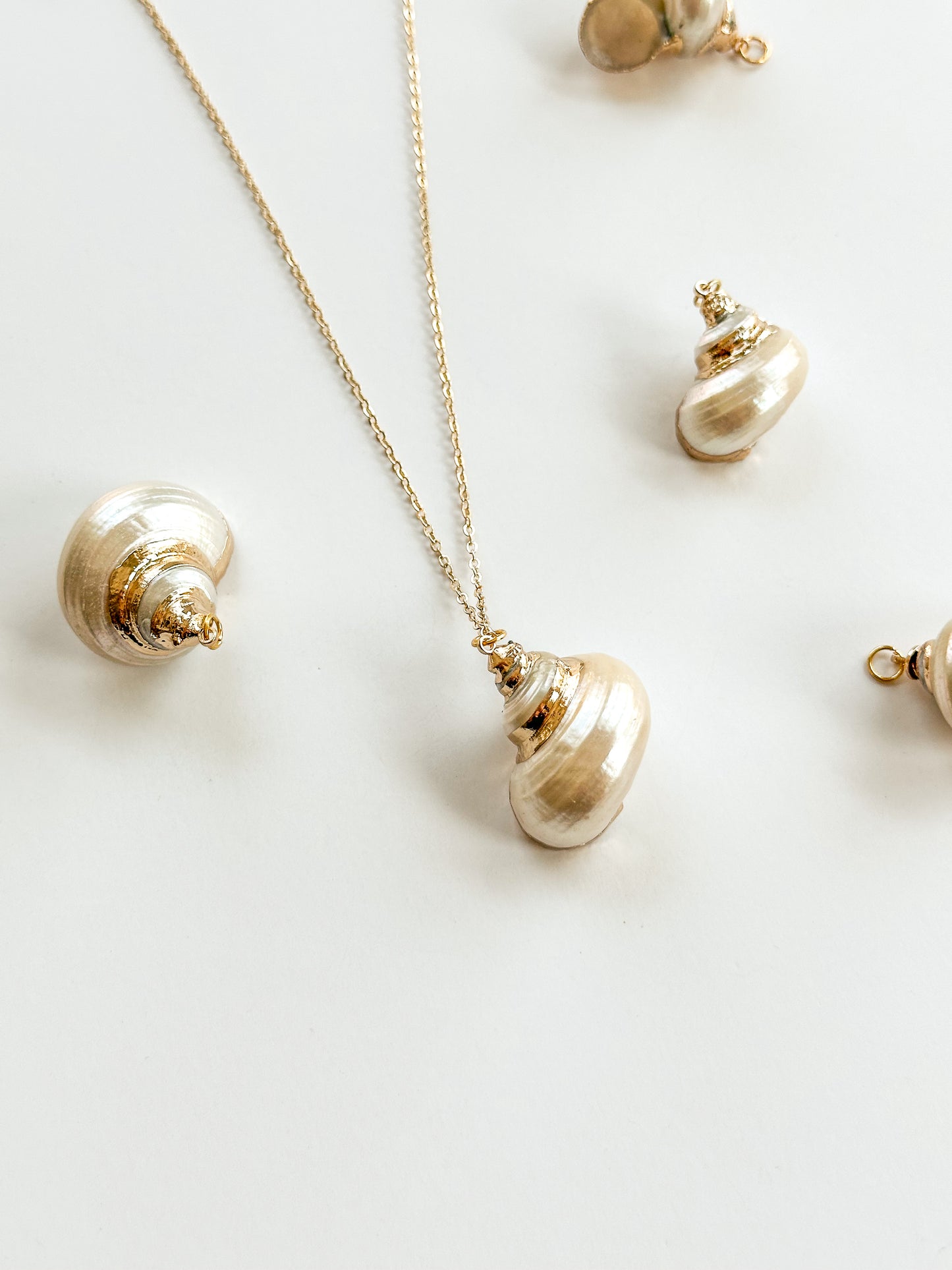 Gold Seashell Necklace