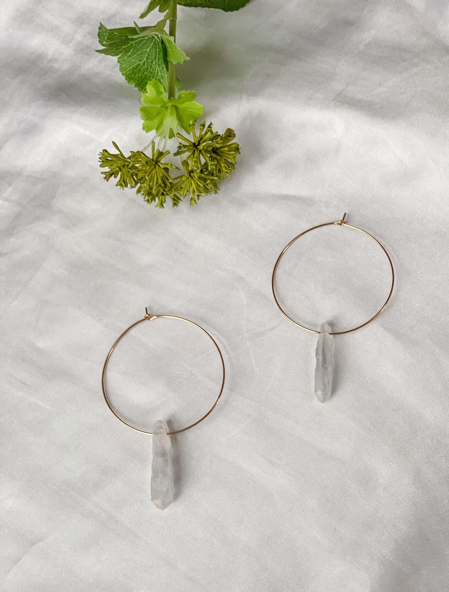 'Lauren' Angel Aura Hoops