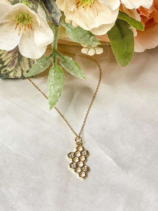 Honeycomb Necklace