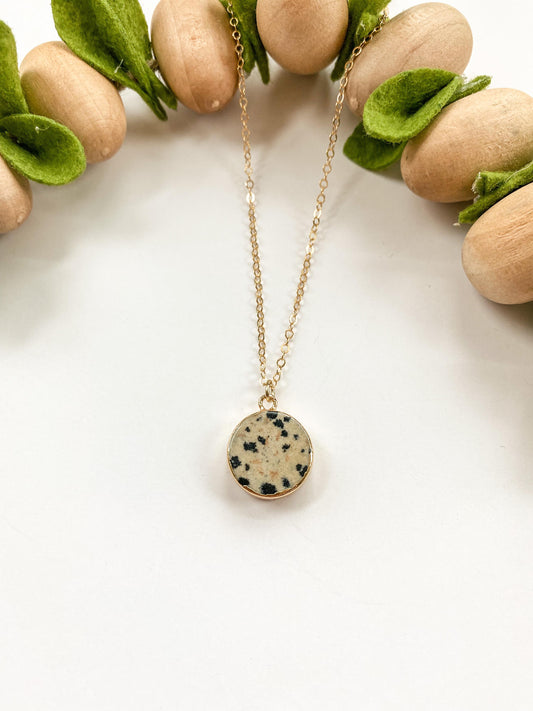 Dalmatian Jasper Necklace