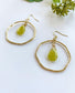 Lemon Drop Hoops