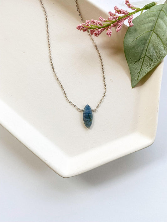 Kyanite Stone Necklace