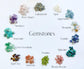 Gemstone Bar Necklace