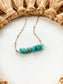 Gemstone Bar Necklace
