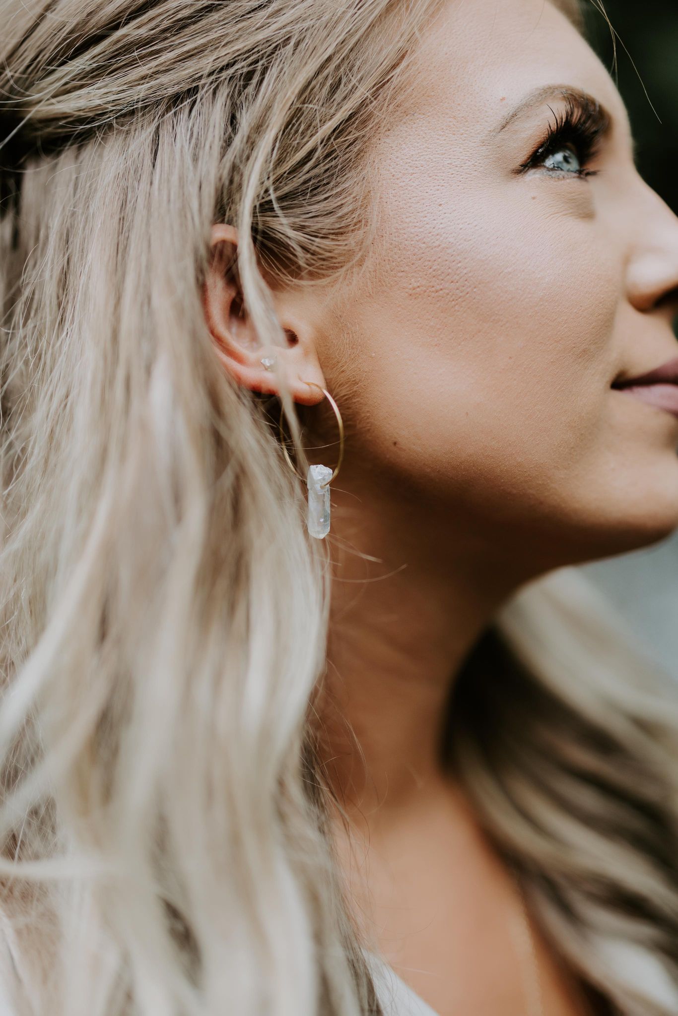 'Lauren' Angel Aura Hoops