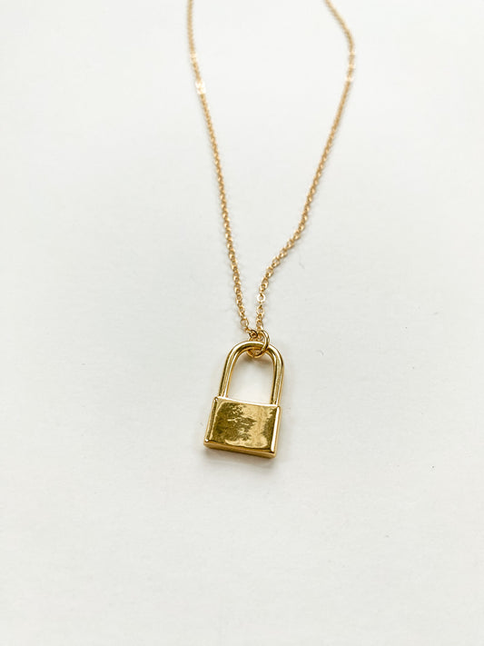 Gold Locket Necklace