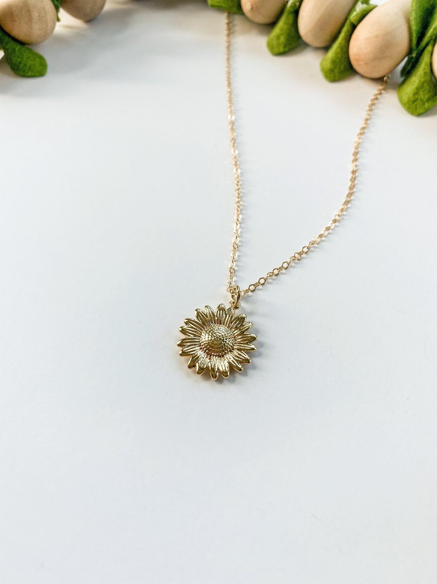 Sunflower Necklace